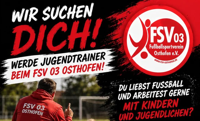 ⚽️ WERDE JUGENDTRAINER BEIM FSV 03 OSTHOFEN! ⚽️