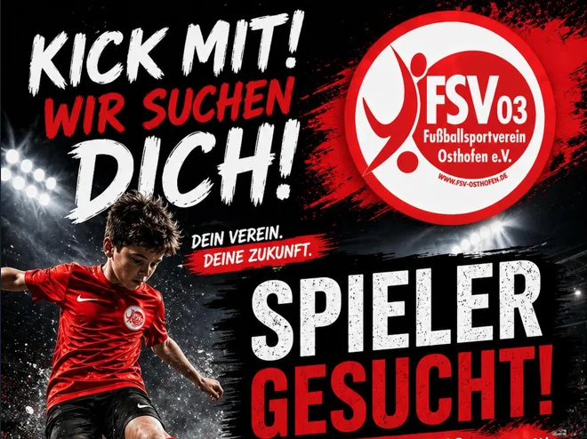 ⚽️ KICK MIT BEIM FSV 03 OSTHOFEN! ⚽️